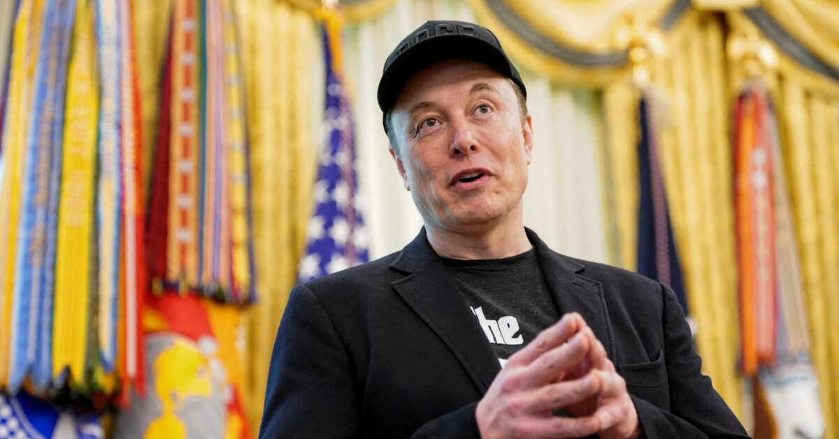 FigaroTech's tweet card. Elon Musk veut lancer «Baby Grok», une version pour les enfants de son IA contestée