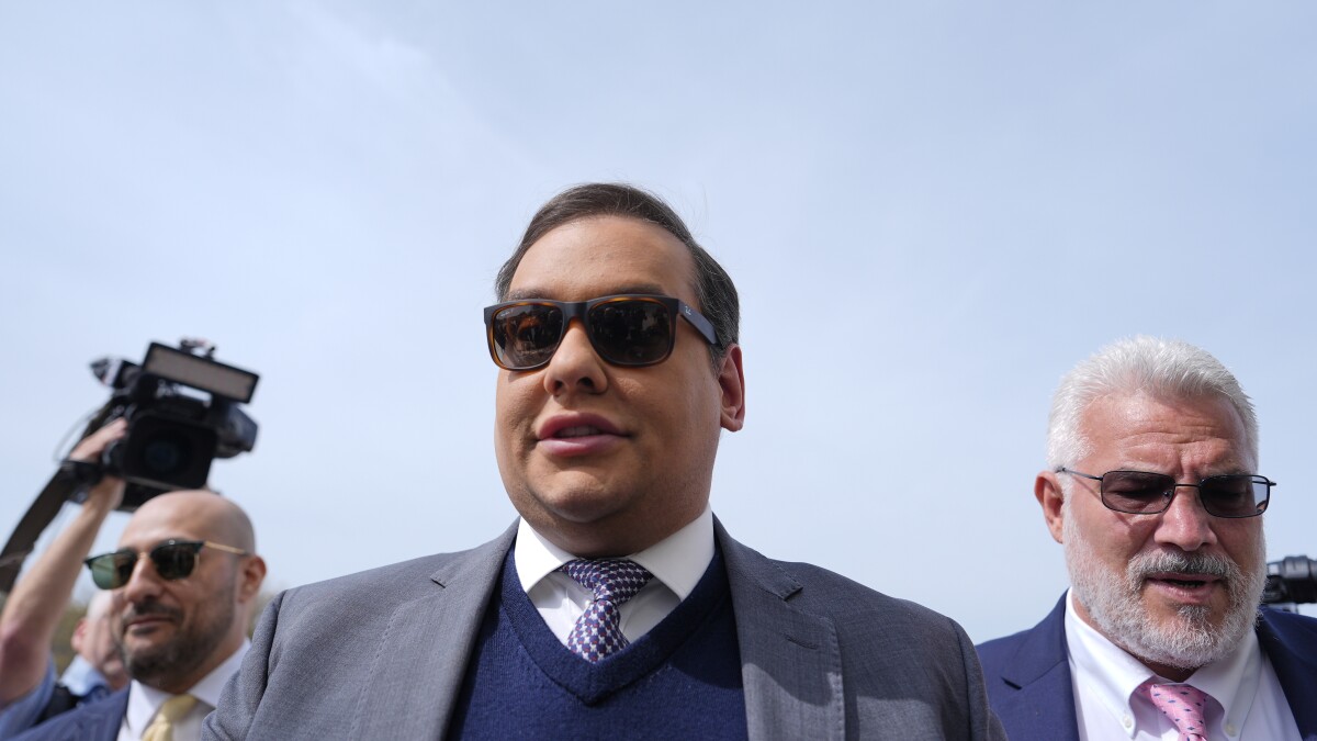wxyzdetroit's tweet card. Former New York Rep. George Santos reported to prison on Friday, starting a seven-year sentence for fraud after being removed from Congress in 2023.