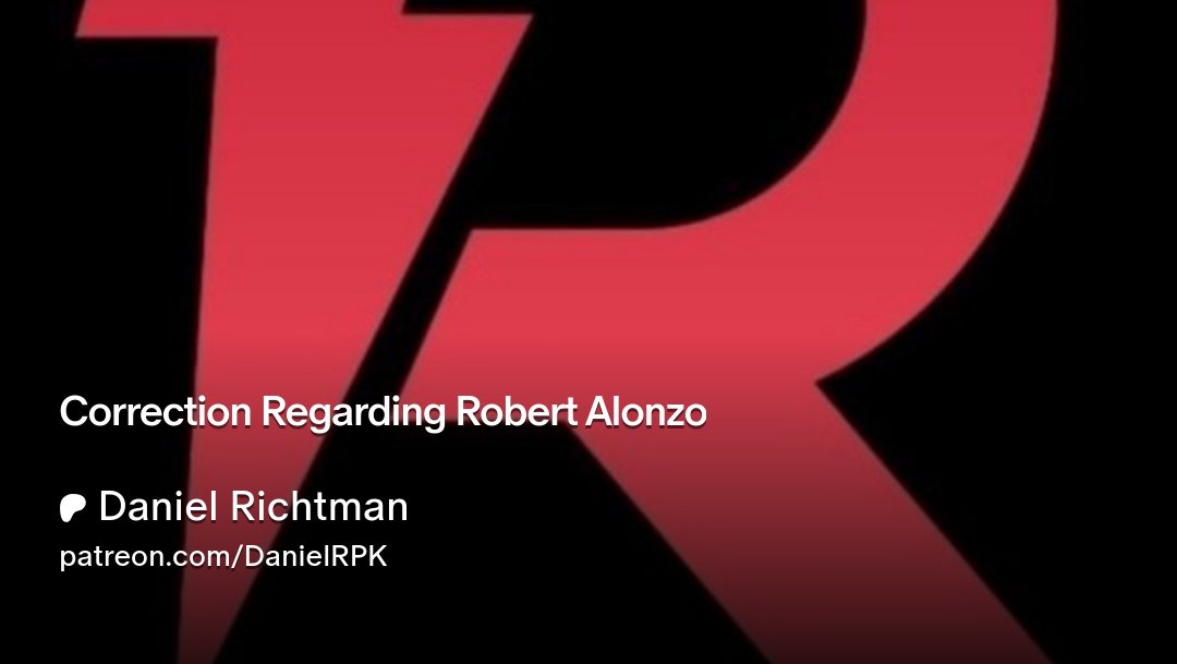 DanielRPK's tweet card. Get more from Daniel Richtman on Patreon