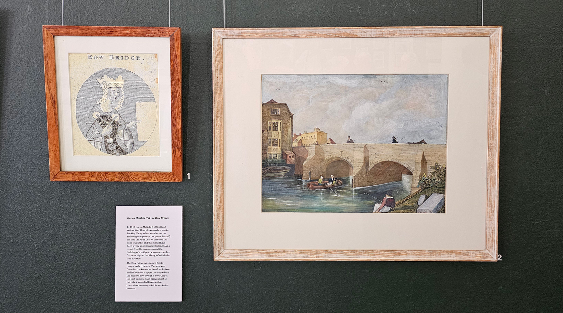 ianvisits's tweet card. A small bridge commissioned by Queen Matilda II marks the beginning of transport improvements in East London, and a new exhibition is taking a look at what happened in the 900 years since then.