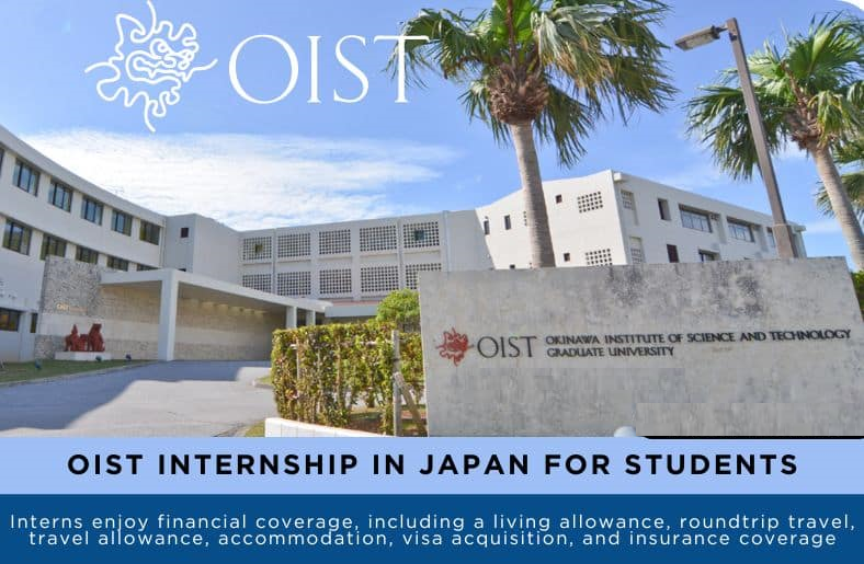 breisteg_247's tweet card. For international students and recent graduates, the OIST Internship Program 2026 in Japan is an amazing chance to take part in a fully financed research
