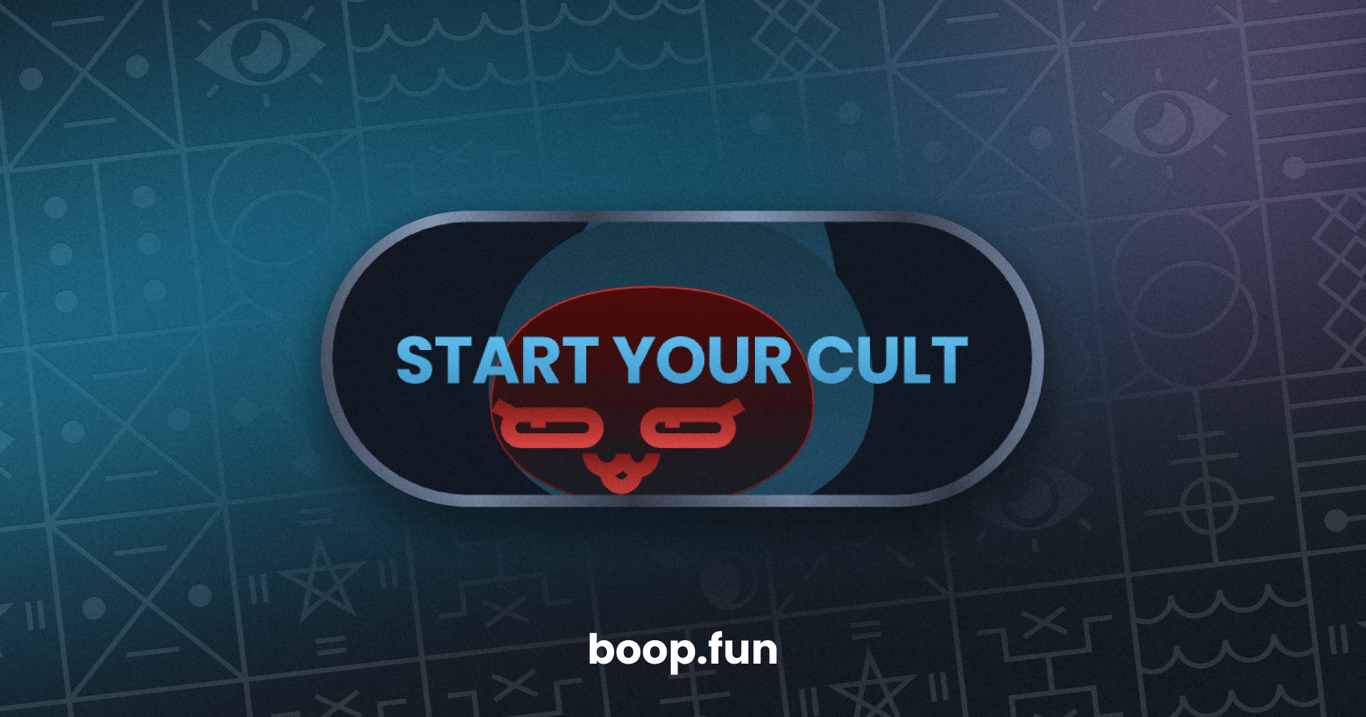 z00m3rf13d's tweet card. start ur memecoin cult with boop and earn rewards for staking, participating and creating! (๑>◡<๑)