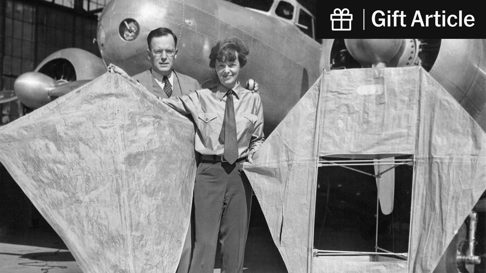 BinkyBaxter1's tweet card. In “The Aviator and the Showman,” Laurie Gwen Shapiro tells the story of the doomed pilot’s marriage to “the publishing world’s P.T. Barnum.”