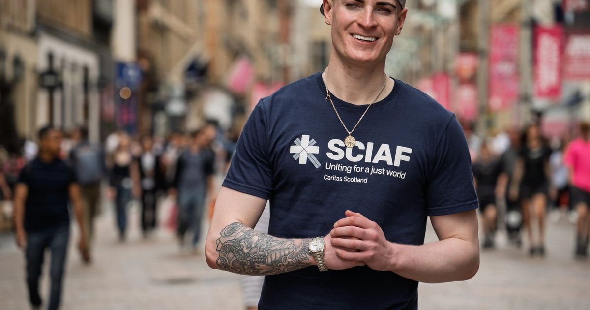 EKilbrideNews's tweet card. Fraser Penman is taking time out to back SCIAF’s summer campaign to support people with disabilities.