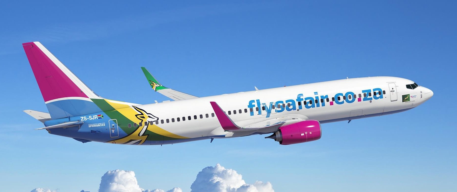 GetawayMagazine's tweet card. FlySafair flights are running as scheduled despite pilot strike action. Only two services were cancelled. Talks with the CCMA are set.