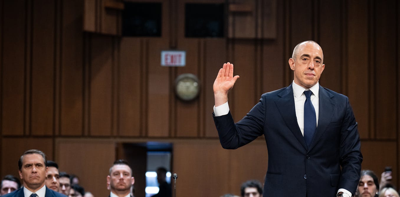 ConversationUS's tweet card. Contested nominations to the federal courts often involve ideological concerns. But a scholar of the courts says the contentious nomination of a former lawyer for Donald Trump is different.