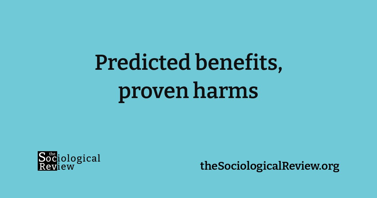 SWConcern's tweet card. AI’s social benefits are unproven but its harms are clear. We must kick out the bad politics and mould a better future, says Dan McQuillan.