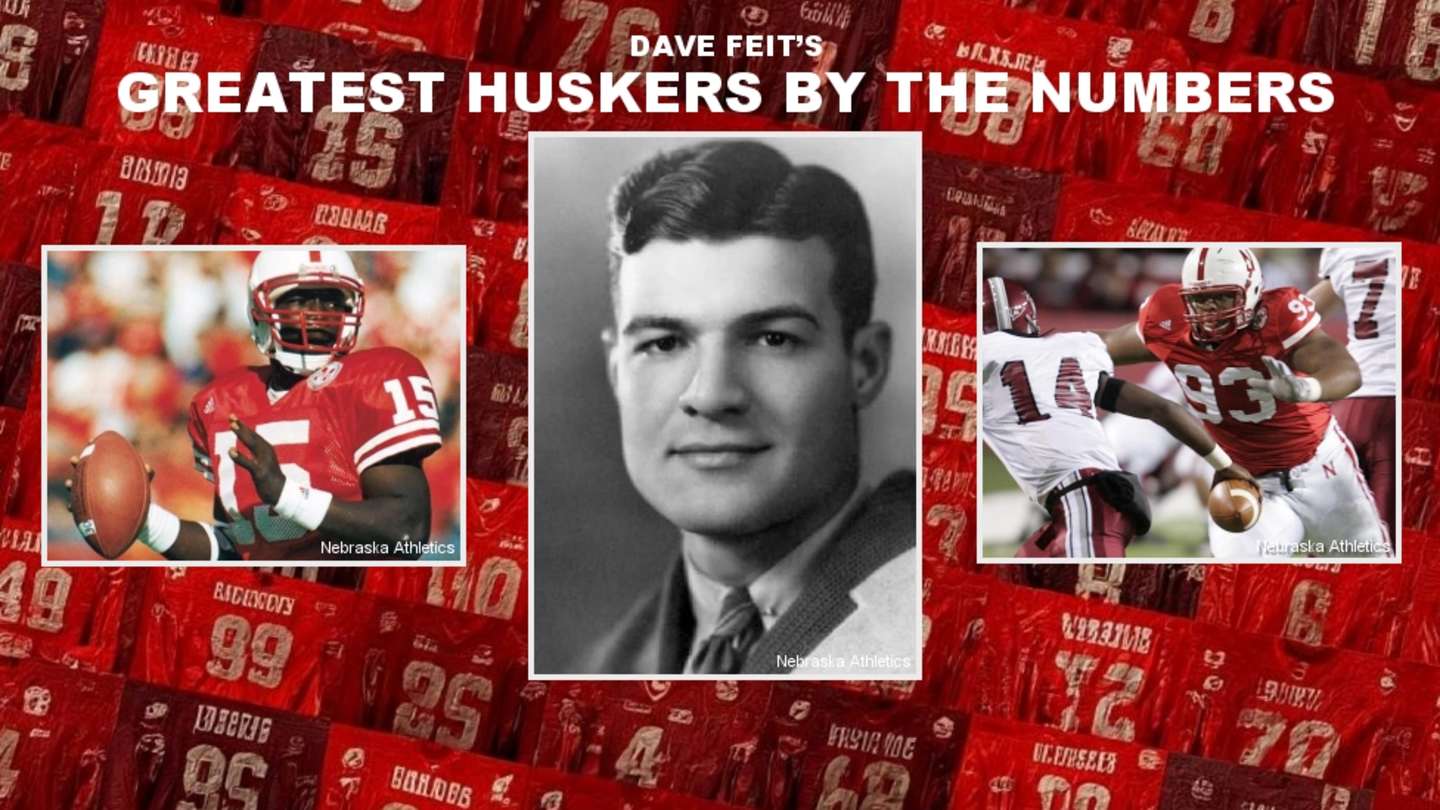 Huskermax's tweet card. The first of Nebraska's run of legendary centers, and the punter who bailed out a struggling offense.