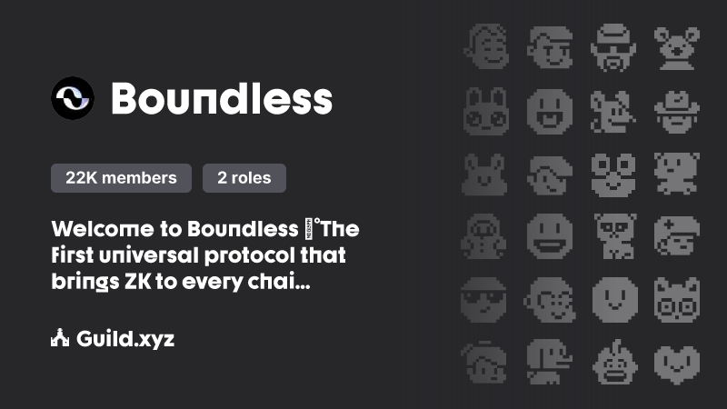 0xSony's tweet card. Welcome to Boundless ✧˚ The first universal protocol that brings ZK to every chain, developer and everyone in between. Ask questions, share learnings, be boundless :) Berryfiable compute turns...