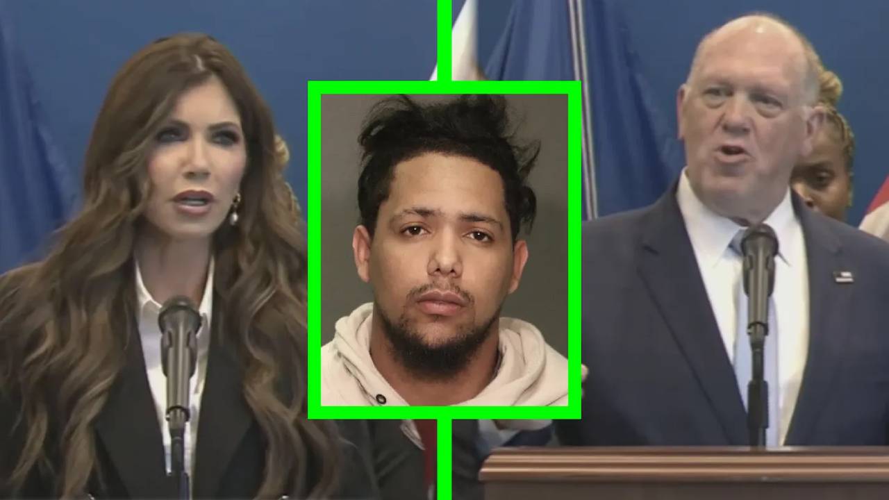 ModernityNews's tweet card. Violence against immigration officers is up 830%, and now Secretary Noem and Tom Homan are going to war with sanctuary cities