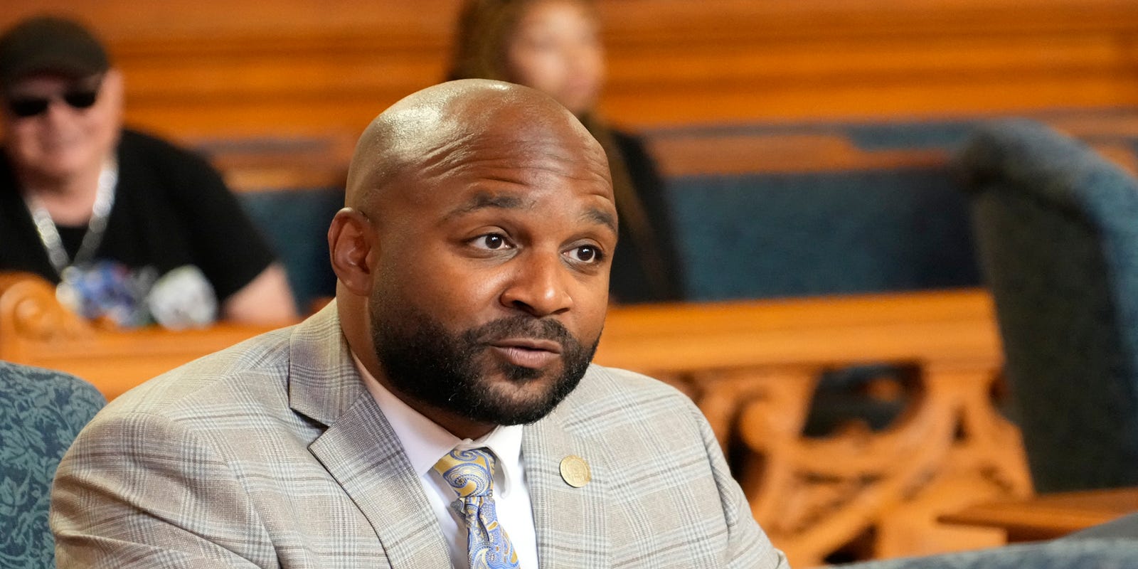 DanielBice's tweet card. Milwaukee Ald. Lamont Westmoreland dislikes his free parking spot at City Hall, so he has introduced a resolution to try to get a wider space.