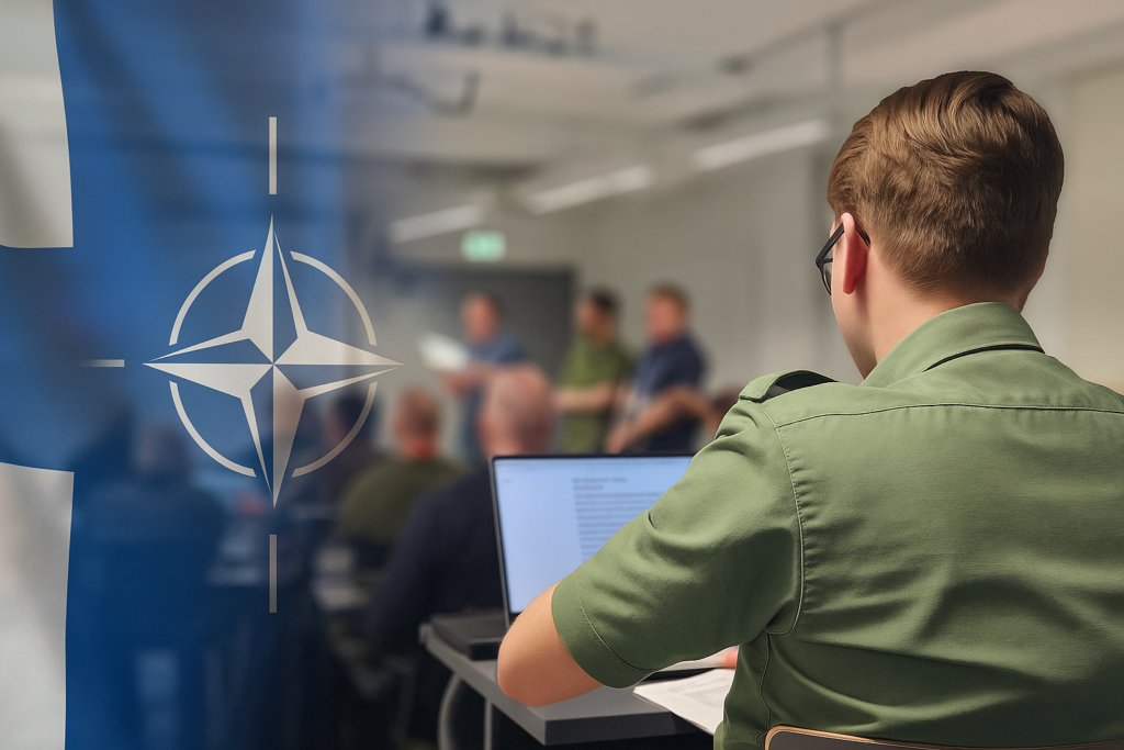 CapaPietilainen's tweet card. Käsky käy NATO:n malliin – uusi kurssi vastasi tarpeeseen Teksti ja kuvat: Sari Mastromarino Maanpuolustuskoulutusyhdistyksen (MPK) Lounais-Suomen järjestämä uusi viikonloppukurssi NATO Military...