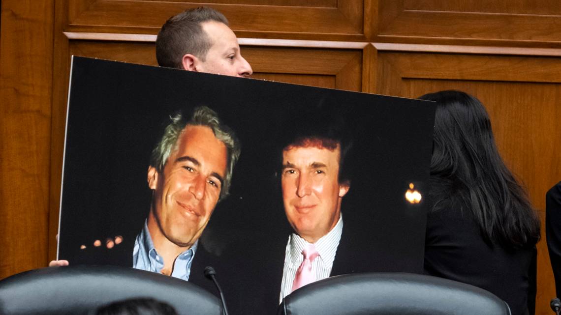 sacbee_news's tweet card. Double Take: Melinda Henneberger and David Mastio debate the scandal. Are the allegations of abuse more about Donald Trump, Jeffrey Epstein or his victims’ peace?