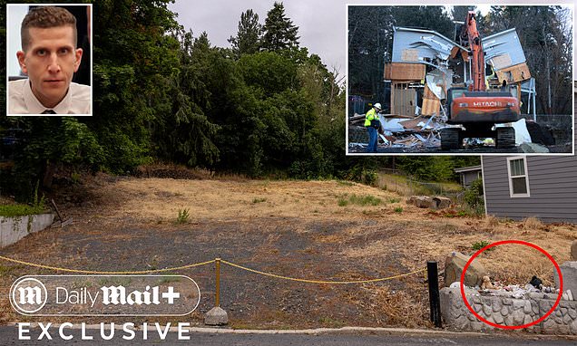 DailyMail's tweet card. The house long sat there - a brutal reminder of the horror that had happened within its walls - walls out of which I saw blood literally seep. But on the curb I saw that something terrible.