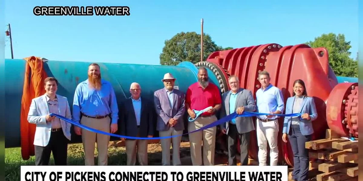 foxcarolinanews's tweet card. This comes months after the city of Pickens withdrew from the Pickens Regional Joint Water System.