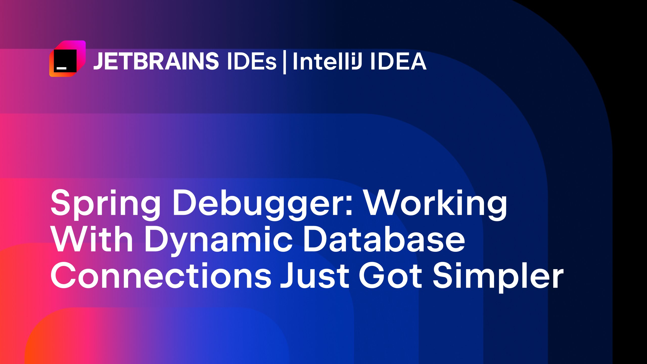 intellijidea's tweet card. Developing with multiple environments, configs, and TestContainers can make it tough to keep track of your database connections. Spring Debugger lists every DataSource straight in your IDE as soon as...