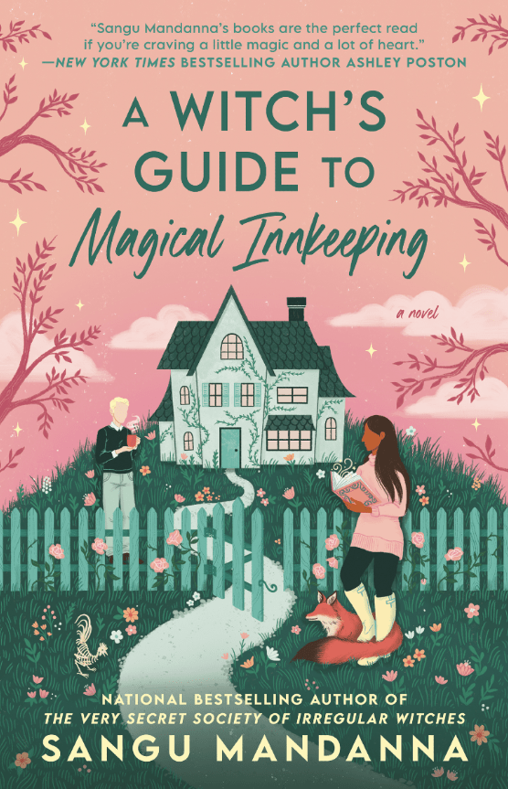TPolen6's tweet card. A Witch’s Guide to Magical Innkeeping is a whimsical, cozy and heartwarming light fantasy filled with humor, found family, and rich themes of second chances, grief, resilience, and the quiet power of...