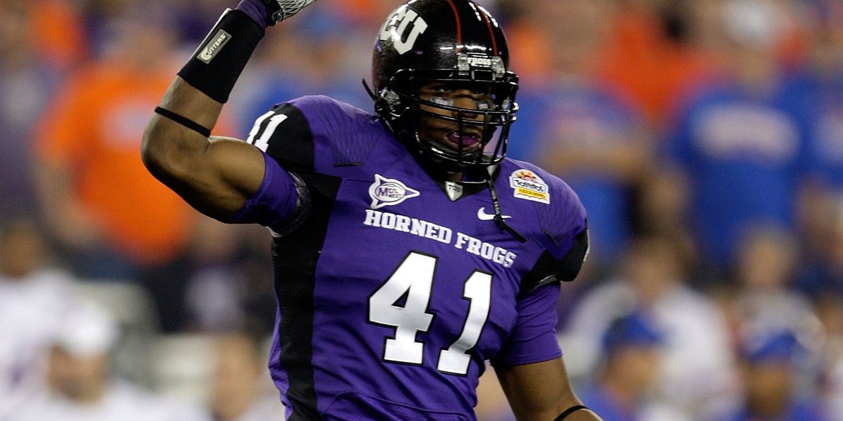 FrogsOWar's tweet card. Former TCU linebacker Daryl Washington was a First-Team All-American during the 2009 season.
