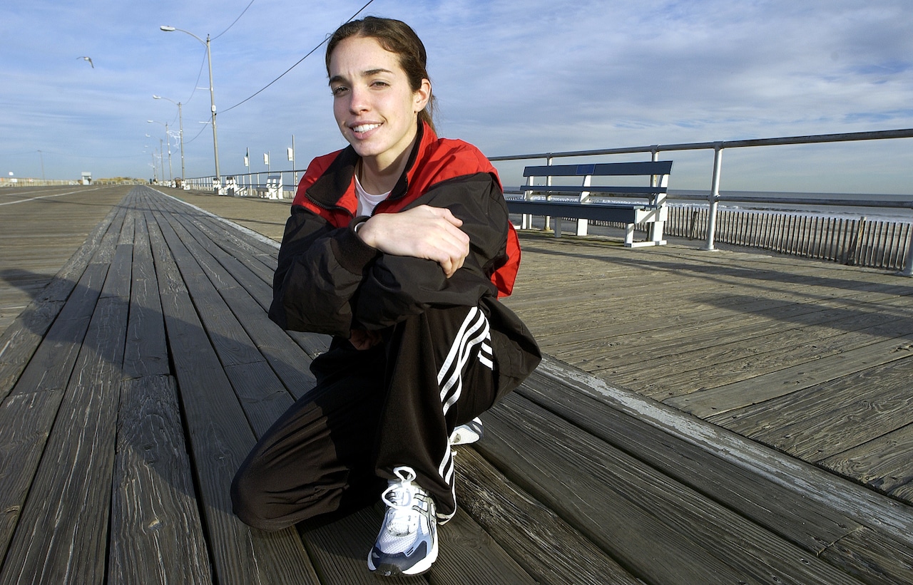 njdotcom's tweet card. Vote for the four best athletes in school history.