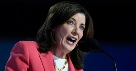PaulWolf716's tweet card. Gov. Kathy Hochul has accumulated a campaign fund of nearly $15.5 million, which includes contributions from Delaware North chairman Jeremy Jacobs and several family members.