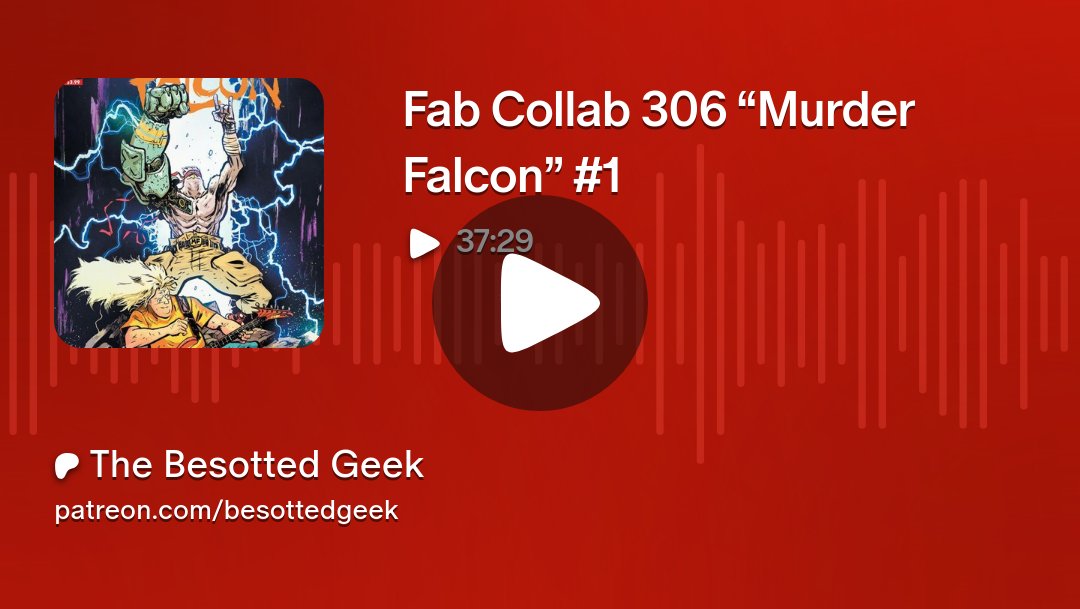 BesottedGeekPod's tweet card. Get more from The Besotted Geek on Patreon