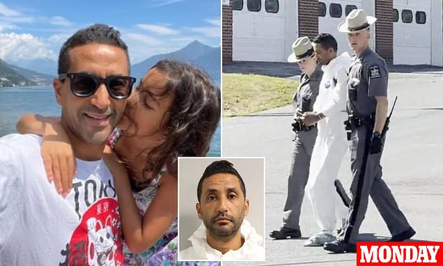 DailyMail's tweet card. Luciano Frattolin, 45, had insulted his daughter Melina on his failing coffee business website before he allegedly killed her over the weekend as he was set to hand custody back to her mother.