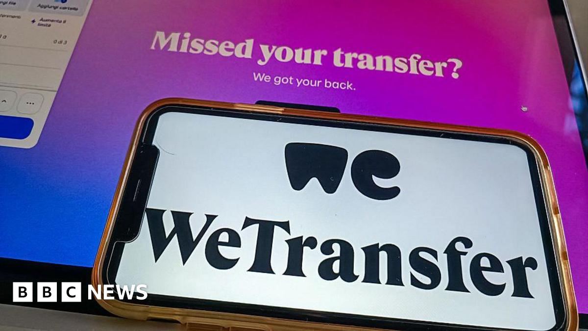 EquityUK's tweet card. Some social media users had threatened to delete their accounts after WeTransfer's terms were updated.