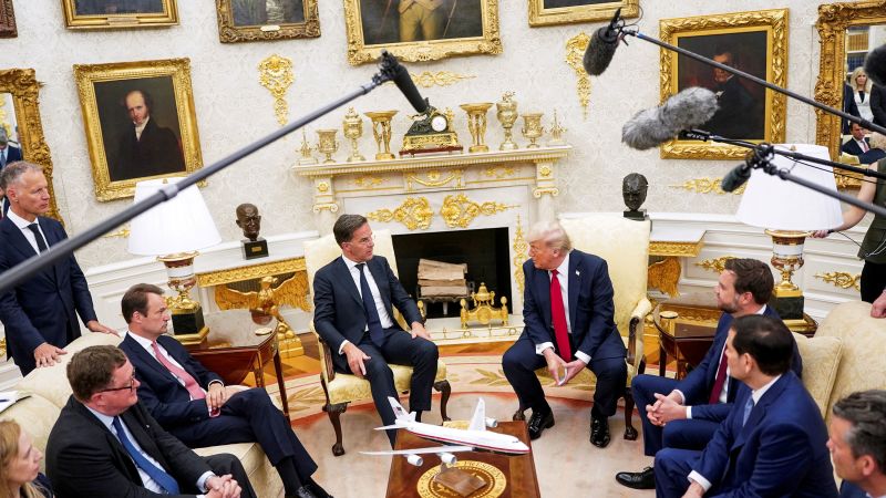 brett_mcgurk's tweet card. To appreciate the dramatic shift in President Donald Trump’s policy towards Ukraine, consider two scenes in the Oval Office, months apart: