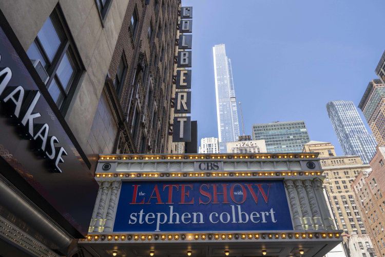 AAC0519's tweet card. Stephen Colbert is at the center of a conspiracy theory. It was born last week, when news broke of CBS canceling Colbert's late-night talk show. The network's...
