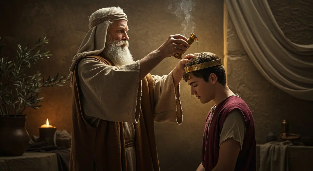 HananyaNaftali's tweet card. Why were kings, prophets, and priests anointed with oil? It wasn't tradition, it was power. And no, you can't anoint yourself.