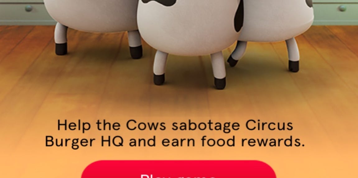 HoumaToday's tweet card. Chick-fil-A announced the return of its Code Moo digital game on July 14, allowing users to win free food.