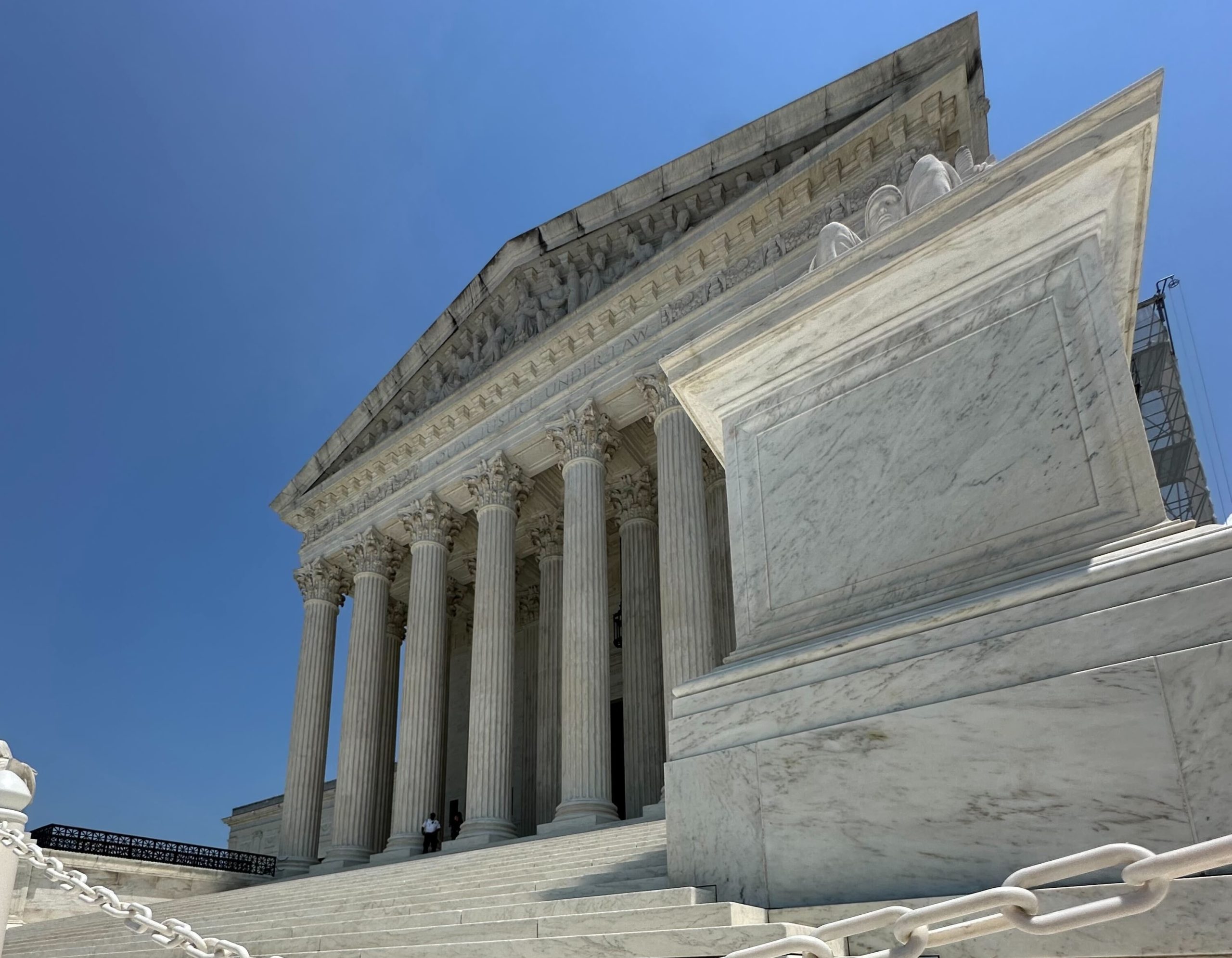 SCOTUSblog's tweet card. Texas recently became the third state in two years, following Louisiana and Arkansas, to pass a law requiring Ten Commandments displays in public school classrooms. Soon after — like the […]