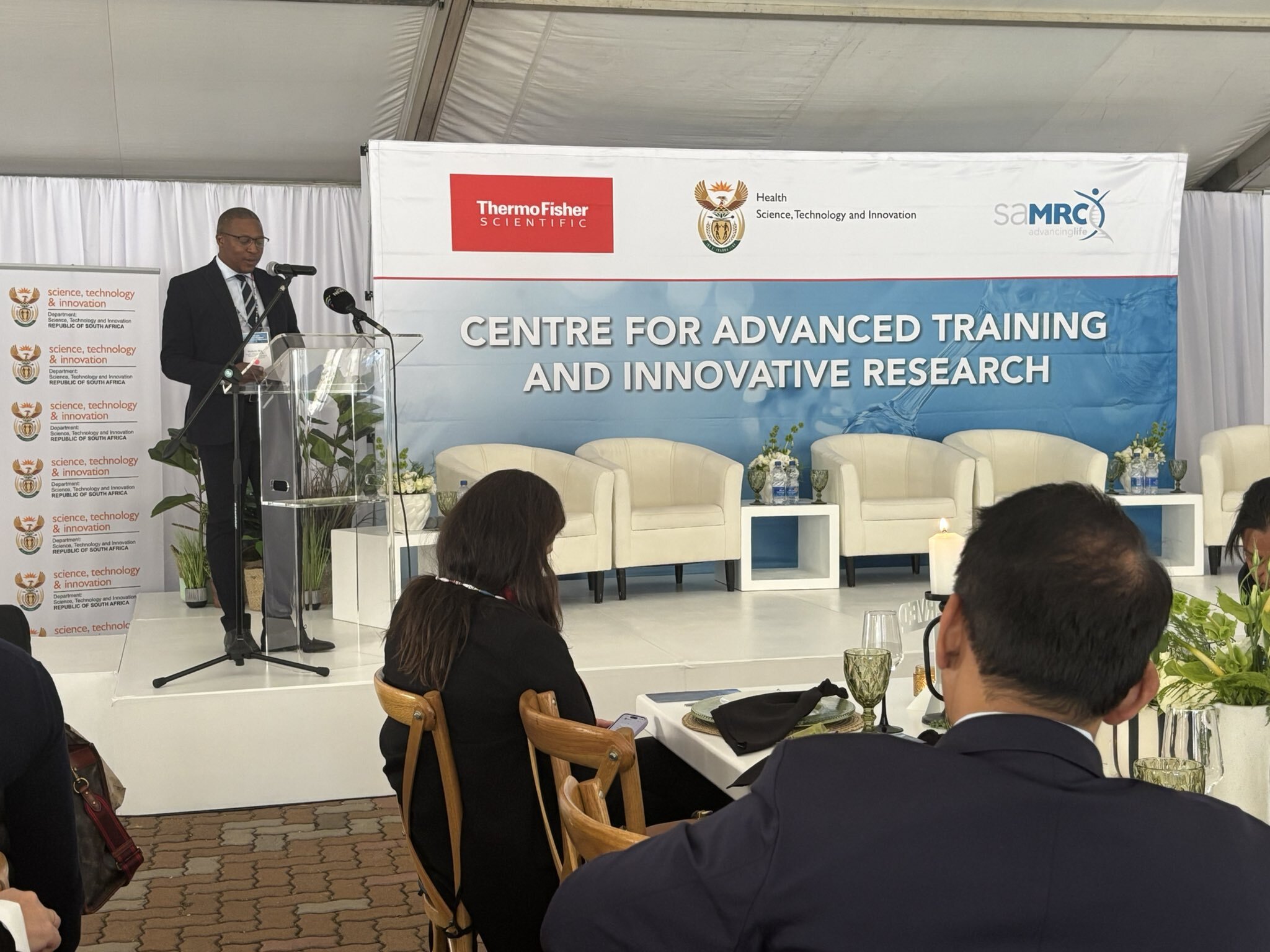 mailandguardian's tweet card. The facility aims to equip future scientists with skills to lead research and healthcare advancements in the country