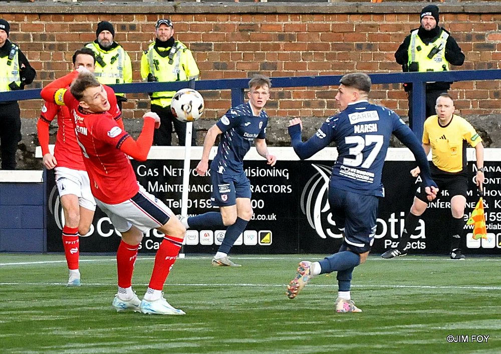 JimFoy7's tweet card. Raith Rovers 0 Falkirk 2. Raith Rovers 0 Falkirk 2 on January 25th 2025. photos by Jim Foy Photography