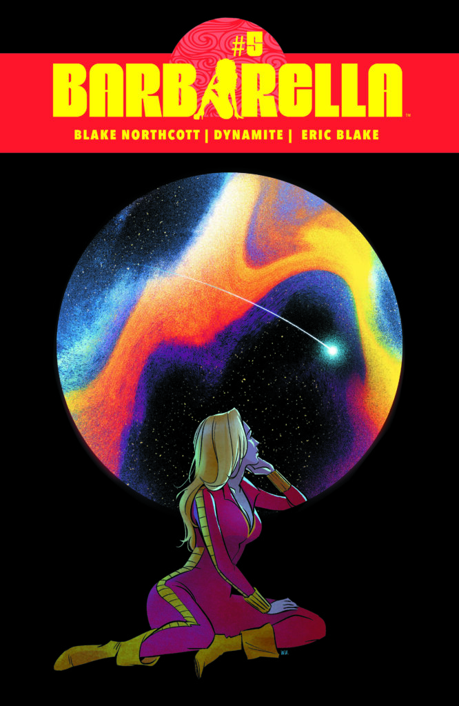 comicbookaddt's tweet card. Our in-depth review of Barbarella #5 from Dynamite! Can the iconic space siren save Alpha Prime and Jury Quire before time runs out? Find out what we thought!