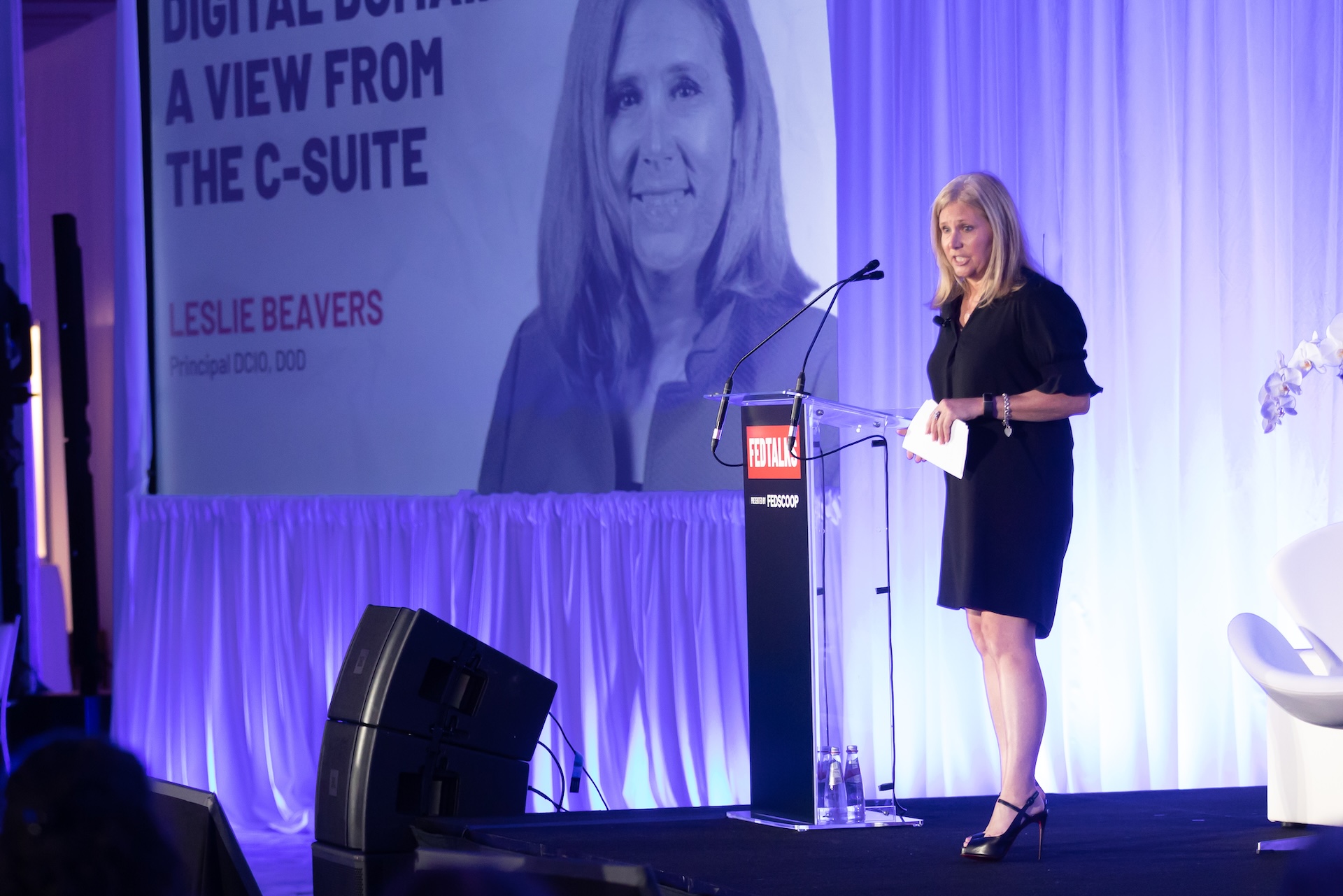 DefenseScoop's tweet card. Leslie Beavers, the Department of Defense's No. 2 IT official for the past two years, is leaving the role, the department announced Monday.