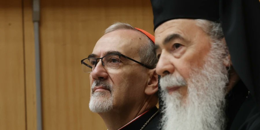 cnalive's tweet card. While expressing particular solidarity with Christian communities in Gaza, the cardinal emphasized that the Church’s “mission” in Gaza is open to all people.