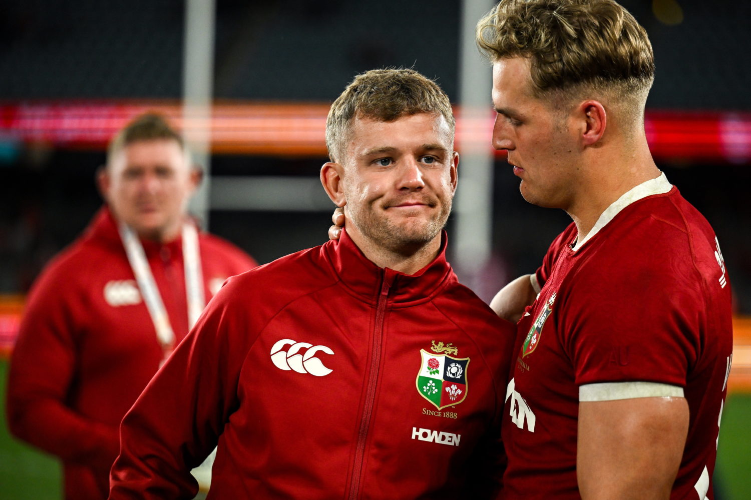 SARugbymag's tweet card. Scottish speedster Darcy Graham's Lions tour is at risk after hobbling off during the British & Irish Lions' final midweek game on Tuesday.
