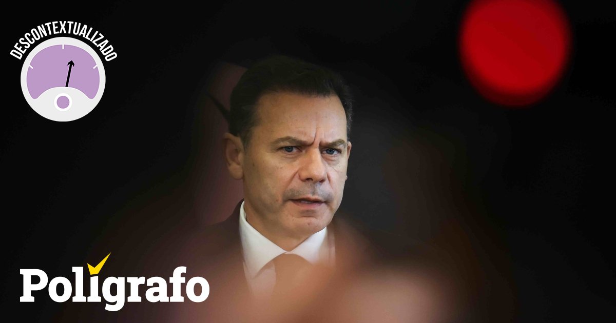 JornalPoligrafo's tweet card. Rejeitando a ideia especulativa de que a ministra da Saúde poderá ser demitida até ao final do ano, defendendo a atuação de Ana Paula Martins e sublinhando que exerce o cargo mais difícil do Governo,...