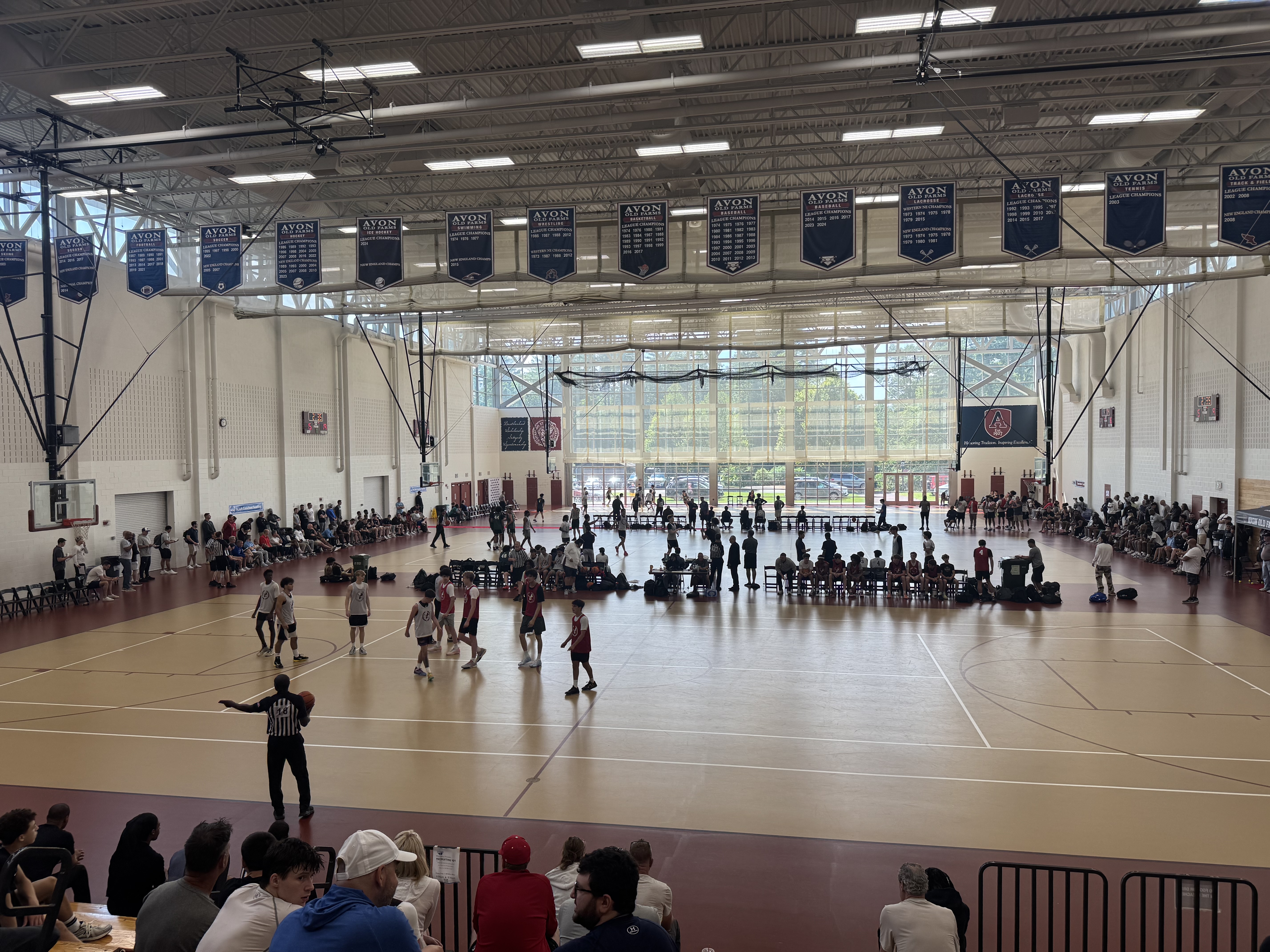 parrellahoops's tweet card. Round two of the biggest showcase in New England is up and off to the races! Avon Old Farms in Avon, Connecticut is now the host location and players from around the region are coming to show off...