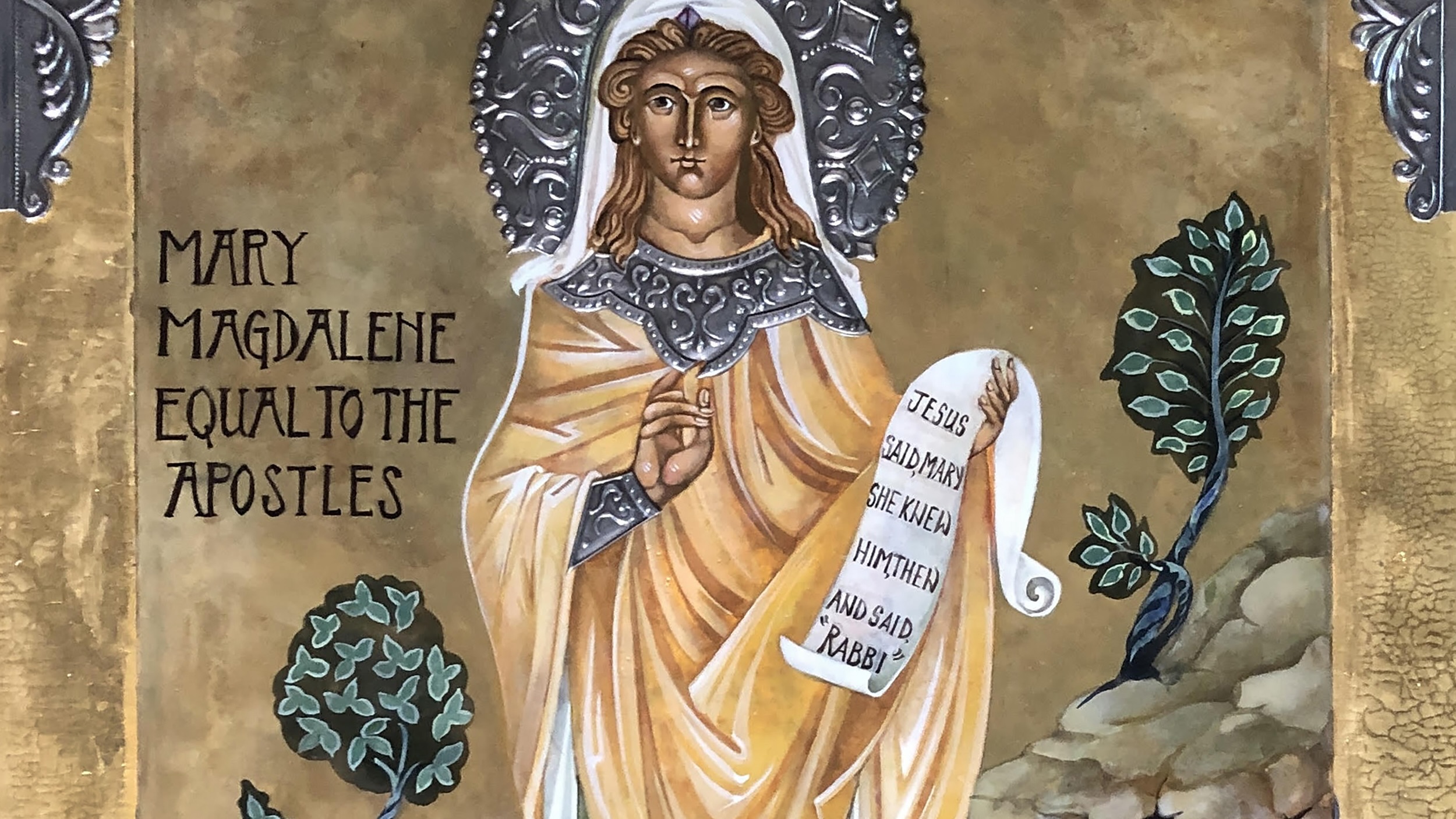 Livng_Church's tweet card. St. Mary Magdalene Equal to the Apostles is a biritual parish, meaning it uses the Book of Common Prayer twice a month and a Byzantine rite twice a month.