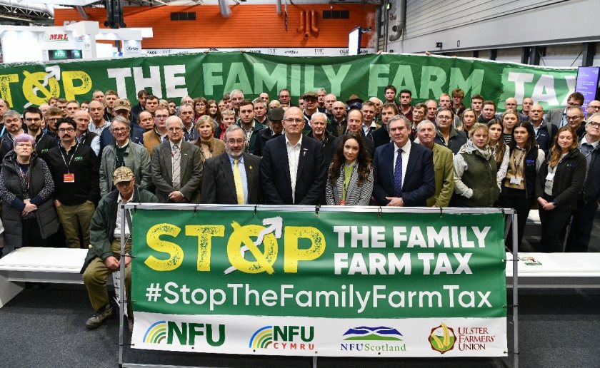 NoFarmsNoFoods's tweet card. The government’s proposed inheritance tax proposals threaten to shatter generations of farming families and undermine Britain’s food security, the NFU warns.