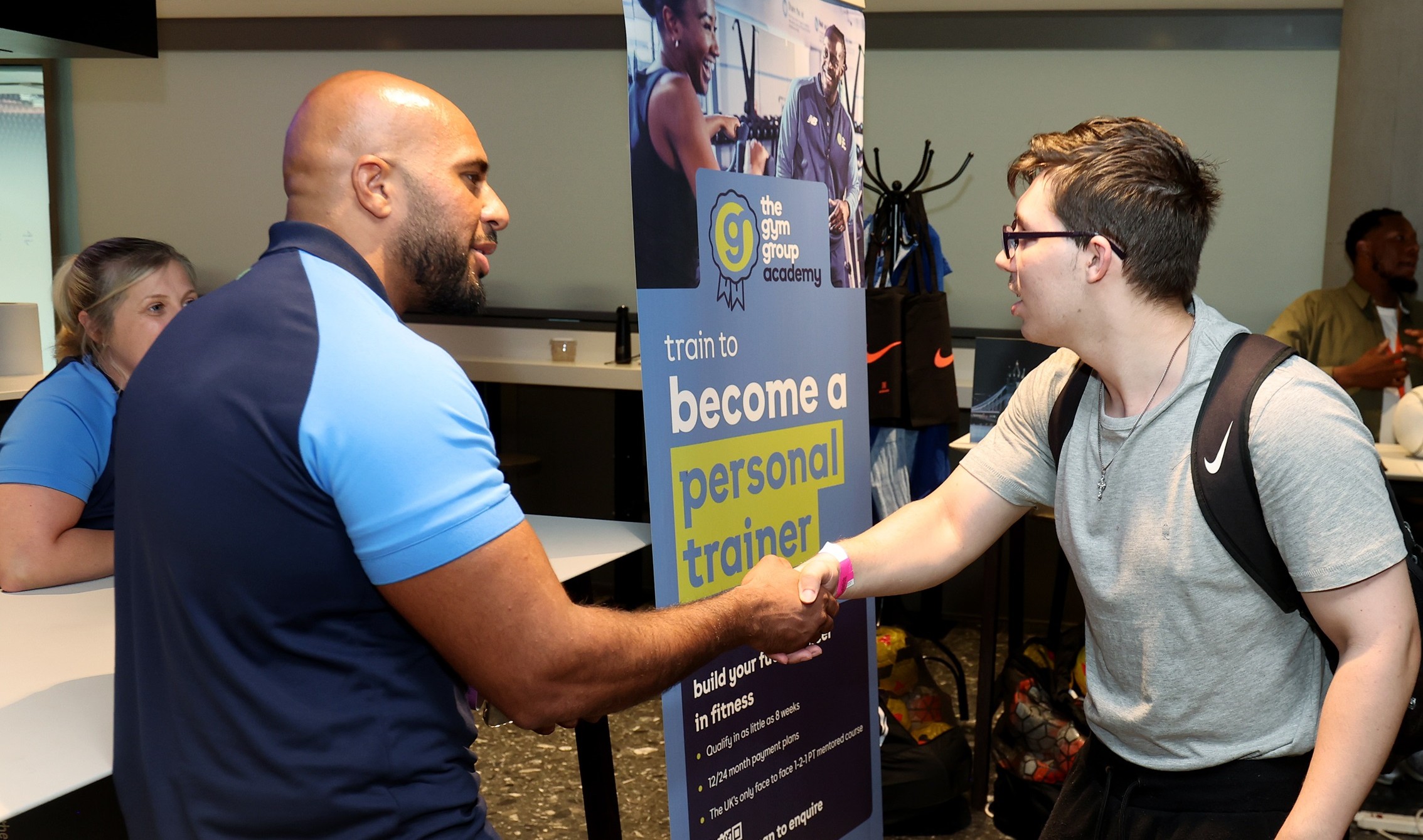 hackneygazette's tweet card. School-leavers looking for careers in the sporting world packed the first ‘sports business’ jobs fair put on by Spurs at their Tottenham stadium.