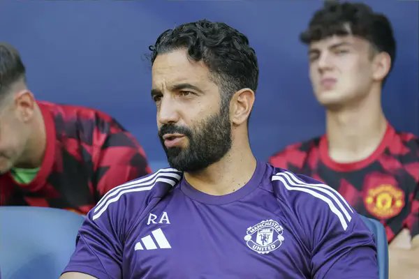 UtdDistrict's tweet card. Since Ruben Amorim brought his 3-4-3 formation from Lisbon to Manchester last Autumn, a lot has been made of the requirements of some of the roles that you don’t see as often in a back four.