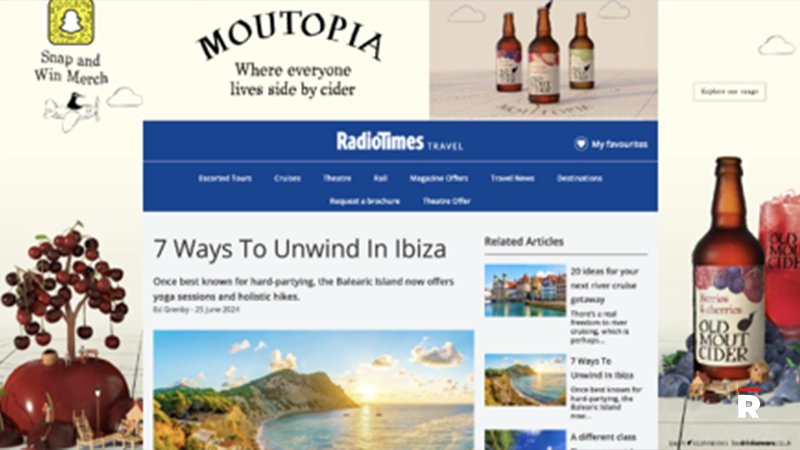 Read_Magazine21's tweet card. GumGum reveals 41% of contextual ads miss attention due to irrelevant creative, urging focus on message-environment alignment for results.