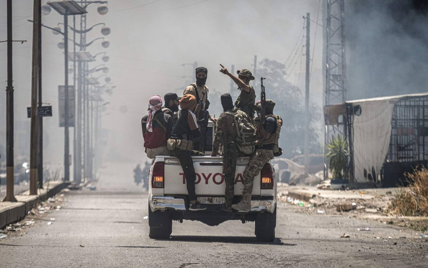 EngelsbergIdeas's tweet card. If the Syrian government cannot impose order on disparate sectarian militias, the country could lapse into a destructive new civil war.