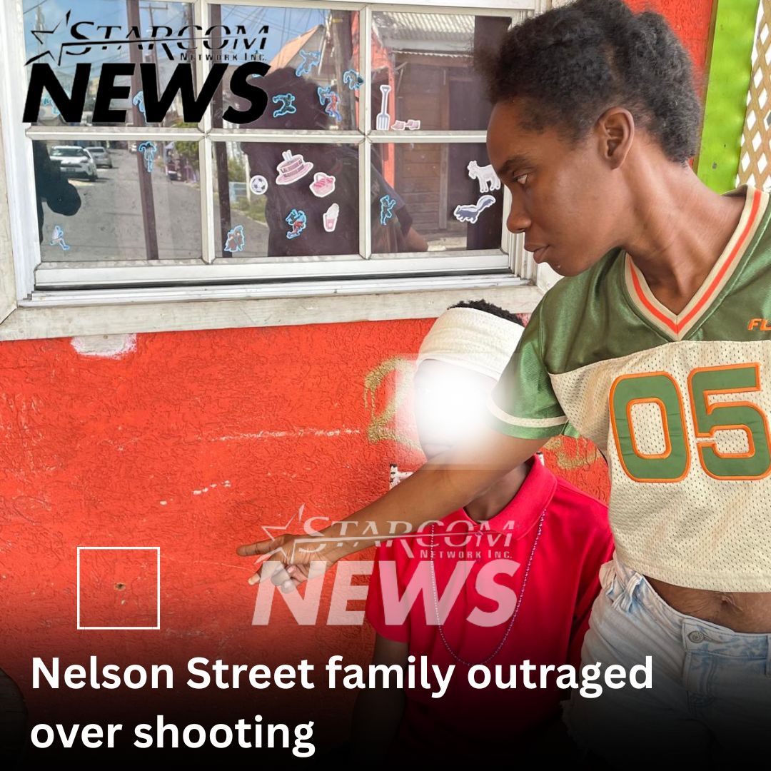 BabbStetson's tweet card. The family of the 14-year-old injured in yesterday’s Nelson Street shooting has voiced outrage over the incident. The youngster was sitting at Baileys Corner Shop yesterday evening when a bullet…