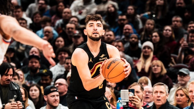 CLEsportsTalk's tweet card. WATCH: Ty Jerome From Nearly Half-Court!!!