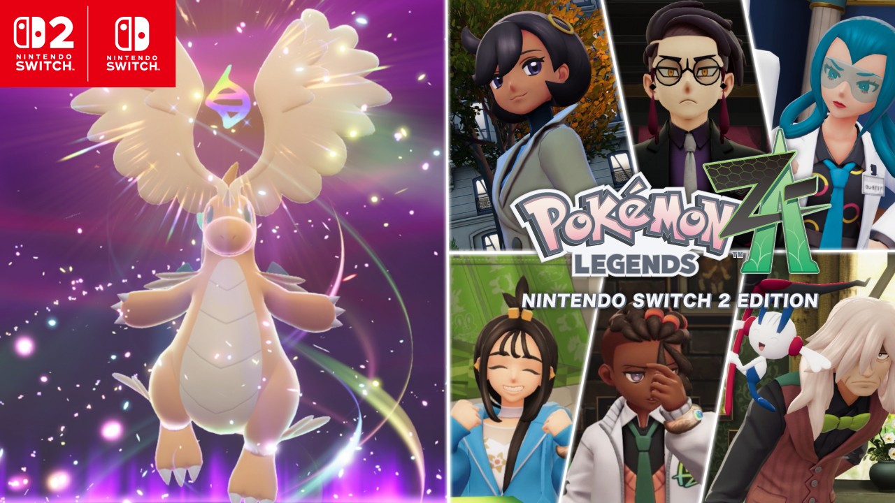 Nintendo's tweet card. 「Pokémon Presents 2025.7.22」にて、2025年10月16日（木）に発売の『ポケットモンスター』シリーズの最新作『Pokémon LEGENDS Z-A（ゼ