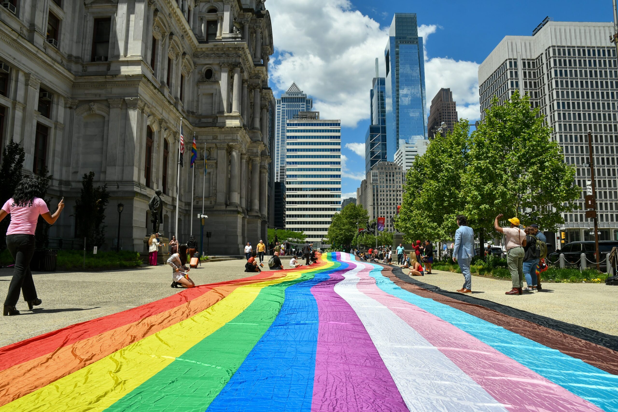 PHLJournoCollab's tweet card. Delaware County Council voted unanimously to approve Resolution 2025-09, which designates the county as a “safe haven” for LGBTQ+ people.